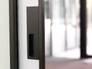 Porte coulissante DS - Minimaliste avec verre de sécurité - Profilés en aluminium_2