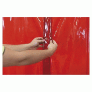 Rideau de soudure orange CEPRO largeur 140 cm - Hauteur 160cm_2