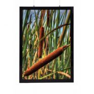 8072 - Cadre porte-affiche LED double face magnétique - Afix Diffusion - Format A1 - Lumière homogène_2