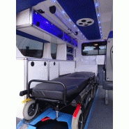 Ambulance type A1 Opel Vivaro avec marche-pied électrique