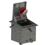 Borne escamotable étanche IP 67 en aluminium