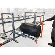 Rack à tiroirs STOCK3P - Pour tous types de palettes, bacs plastique et cartons - Ergonomie et capacité jusqu'à 3000 kg_2