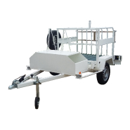 Remorque porte-panneaux - Transportez vos panneaux en toute sécurité_2