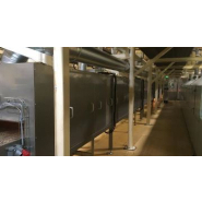 Tunnel de pasteurisation infrarouge électrique - pour l'industrie alimentaire - traitement sans contact_2