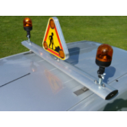 Triangle lumineux rabattable AK5 à LED-Prossed - Triflash véhicule 500 et 700 mm_2