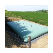 Citerne souple stockage eau - Diva Plastiques - Volume 10 à 900 m3 - Dimensions 4,44x4,10 à 19,23x32,53 m - Hauteur max 0,95 à 1,60 m_2