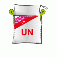 LOT de 10 BIGBAGS neuf 90x90x120, SWL: 1500 kg, JR+FP+SI, sache libre, UN, 13H/3/Y_2