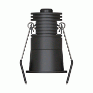 LYRA Mini Spot encastré noir 5W, CCT 2700-3000-4000K, 250-300Lm, dimmable, basse luminance - S0220490D - SOLUM_2