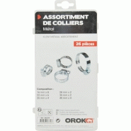 SYNCHRO - Colliers de serrage métal assortis (x26) en boîte - Réf. 643374_2