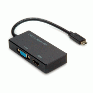 Value adaptateur usb 3.2 gen 2 type c - vga + hdmi_2