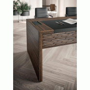 Bureau de Direction avec retour E10 - Quadrifoglio - 204, Non, Orme gris, Non_0