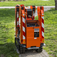Mini-grue araignée télescopique sur chenilles idéale pour toutes les applications en intérieur et pour le travail dans des gratte-ciels - spx 312 - jekko_2