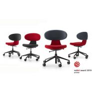 Simplex 3d - chaise de bureau - girsberger france - siège pivotant