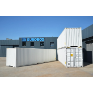 Container maritime 40 pieds High Cube - stockage et transport grande capacité