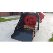 Minipailleuse agricole compacte avec tapis barrette intégré