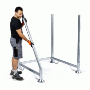 Module de rehausse pour trémie de vidange big-bag