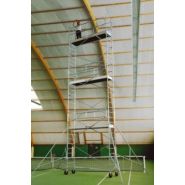 Echafaudage roulant en acier galvanisé generis 950 - comabi snc - hauteur de travail maxi. 14 m_2