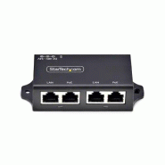 Injecteur PoE+ 2 Ports Gigabit Midspan, 10/100/1000Mbps, PoE+ (802.3af/802.3at), 30W, Ethernet 1Gbps_2