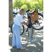 Station de Réparation Vélos + Pompe Acier IFIX-S_2