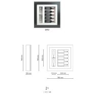 Cadres à vin réfrigérés - CV52 - Design innovant et système modulaire_2