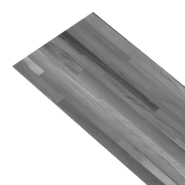 Vidaxl planches de plancher pvc non auto-adhésif 4,46 m²3 mm gris rayé 146584_2