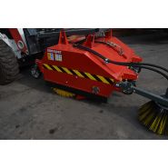 Balayeuse industrielle Attec - marche avant - pour télescopiques et chariots élévateurs - options hydrauliques et essence_2