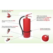 Extincteur d'incendie à poudre chimique sèche - Capacité 5 lbs/2.26 kg –  Distribution Pro-Expert Inc.