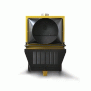 Générateur d'air chaud au fioul ID 500 - 110 kW - Brûleur haut rendement - Ventilateur axial_2