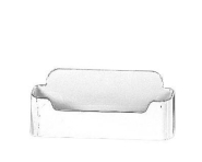 Porte carte de visite - Transparent, blanc ou noir - PP - Conditionnement 10 pièces - Capacité 1 niveau_2