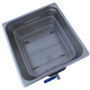 Bac ultrason industriel 15L - Nettoyage petites pièces mécaniques - DELTA ECO M-1540_2