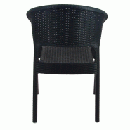 Fauteuil polypropylène Panama - GRIS_2