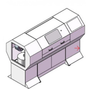 Tonneau rotatif de tribofinition pour les opérations de polissage et d'ébavurage_2