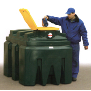 Cuve de récupération d'huile usagée : 200, 600, 1000, 1200 et 2500 litres_2