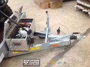 Plateau abaissable MECANOREM RPMS B100 1501F - pompe électrique - 1 essieu - PTAC 1500 Kg - 305 x 170 cm - Référence HK 253218 - 20 PF 30 Basi_2
