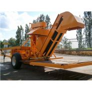 Récolteuse Oxbo BH100 - Sweere - largeur hors tout 2,06 m - haricots verts et blancs - récolte mécanique mono-rang_2