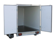 Remorque fourgon - 2,58 X 1,30 X 1,50m - 750 KG - VDM FO2581301501_2