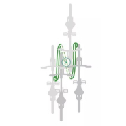 Support vélos et trottinettes VelSpir 3 - 3 à 4 places - gain de place, multi-usages, sécurisé, fabriqué en France_2