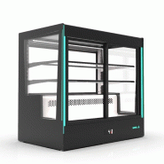 Vitrine réfrigérée COMPAK - 3 niveaux - 1015 mm - Sous comptoir bar | Sayl Barcelona - Accès avant et arrière_2