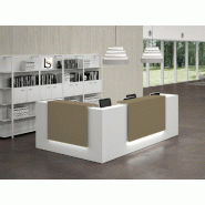 Banque d'accueil d'angle Z2 - Officity - 225, Beige_0