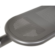 Banquette Estoril - inox brossé - ref : 209344.Gpro - assise renforcée et élégance des pommeaux décoratifs_2