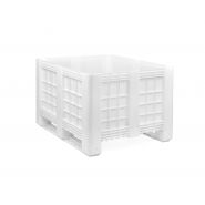Caisse-palette monobloc étanche en plastique - 120 x 100 cm - Hauteur 90 cm - Capacité 800 litres - Modèle CaissPal Embalogik_2