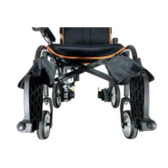 Fauteuil électrique en aluminium vraiment léger avec dossier rabattable et accoudoirs relevables - LITE_2