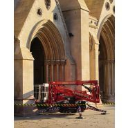 Lightlift 17.75 mk2 - nacelle araignée  - hinowa s.P.A. - capacité nacelle chenillée 230kg_2