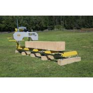Scierie compacte et performante avec démarrage à rappel