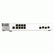 QNAP QSW-M2108-2C commutateur réseau Géré L2 2.5G Ethernet (100/1000/2500) Gris, Blanc_2
