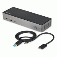 Dock USB-C & USB-A - Station d'Accueil Universelle à  Triple àÉcran DisplayPort & HDMI 4K 60Hz - 85W P_2
