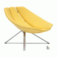 Fauteuil Radar - Softline - Felt Jaune 579_2