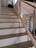 Installation sur mesure d'un fauteuil monte-escaliers Handicare Monorail Rembrandt - Asaaccessibilite à Sisteron (04)_2