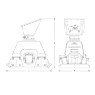 Plaque de compactage adaptable pour pelle de 10 à 40 tonnes - Ammann France - APA 100/88 avec système de limitation de vibration_2