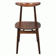 Chaises Cowhorn noyer naturel - Lot de 2 - CW008 | Fameg_2